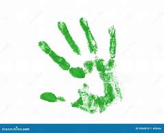 green hand